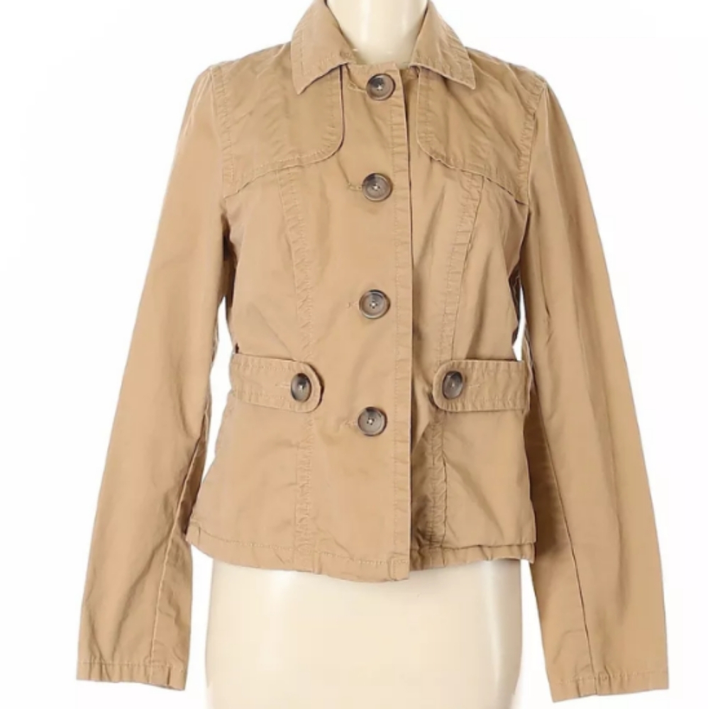Old Navy Trench Utility Jacket Size Medium